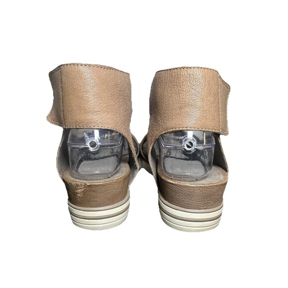 EILEEN FISHER Spree Sport Sandal Tan Platform Adjustable Ankle Strap Women's 8 - Picture 3 of 14